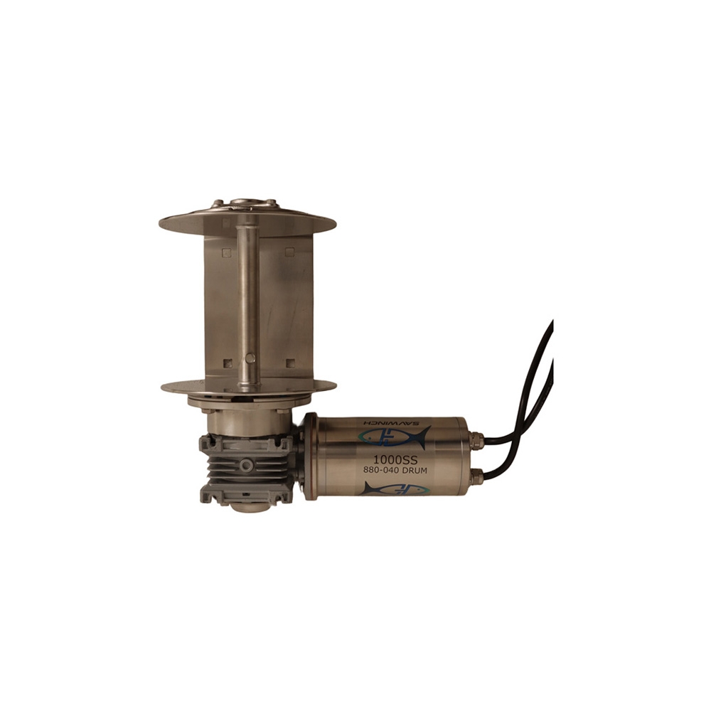 Savwinch Signature Series 1000SS Stainless Drum Winch Pack 65mx6mm / 6m