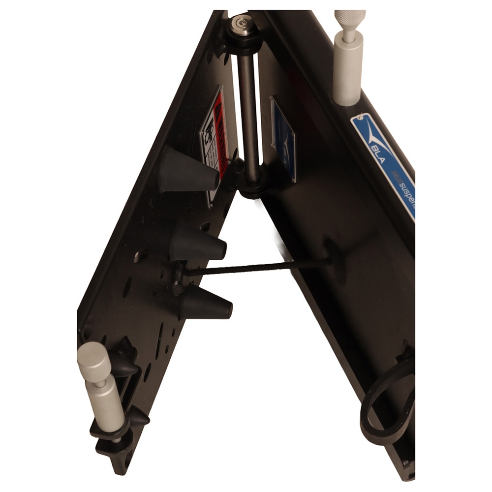 BLA Boat Seat Semi Suspension Base 75mm High - Slide Only