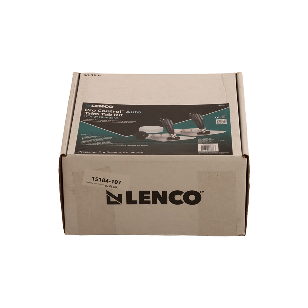 Lenco Pro Control Auto Trim Tab Kit 12x12in 12V - Standard Mount