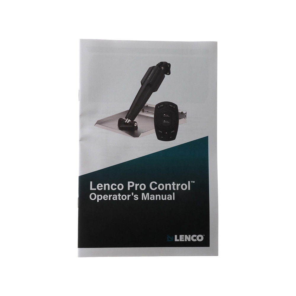 Lenco Pro Control Auto Trim Tab Kit 12x12in 12V - Standard Mount