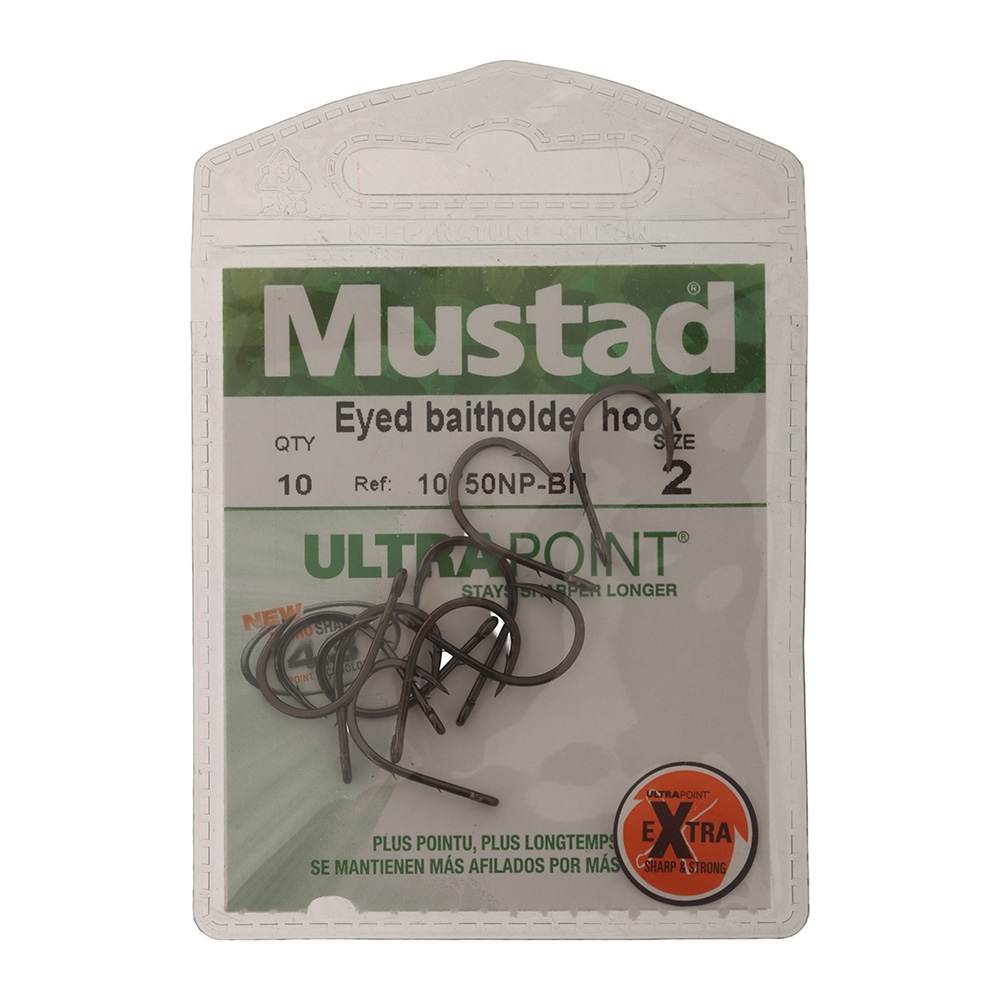 Mustad Chinu Baitholder Hook 2 Qty 10