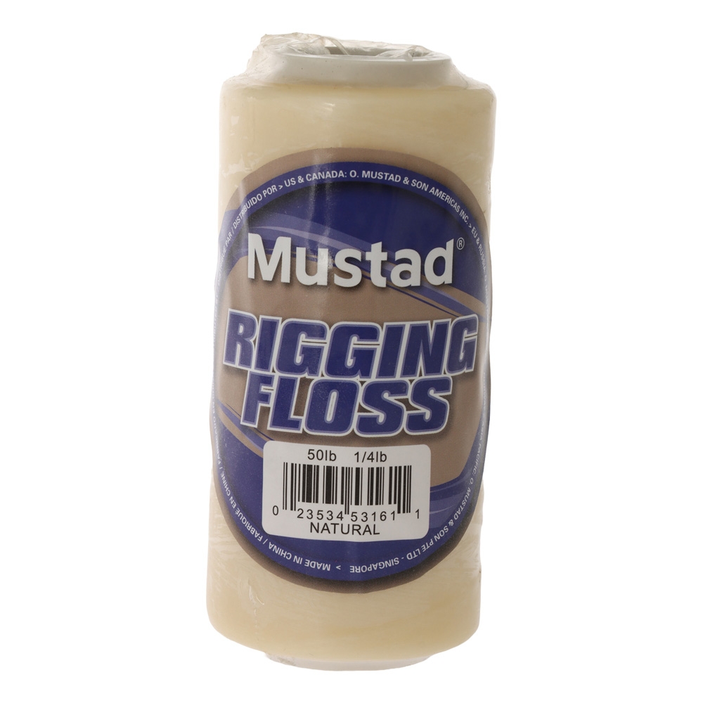 Mustad Nylon Rigging Floss 1/4lb 50lb