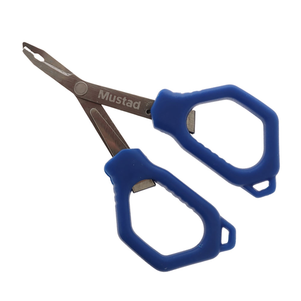 Mustad Mini 3-in-1 Folding Multi-Tool Scissors 4in