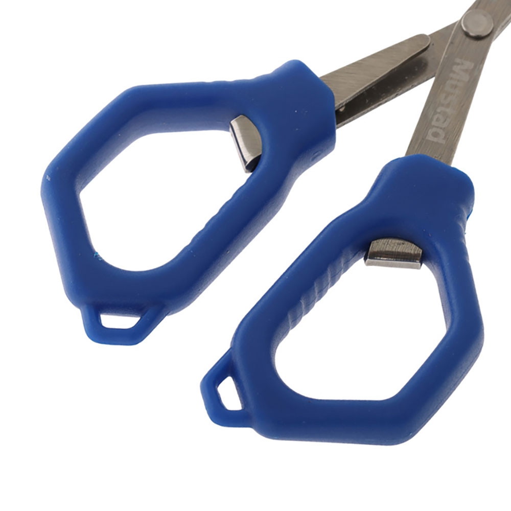 Mustad Mini 3-in-1 Folding Multi-Tool Scissors 4in
