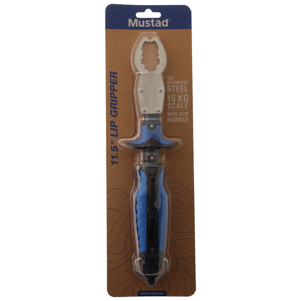 Mustad Stainless Steel Lip Gripper 11.5in 15kg