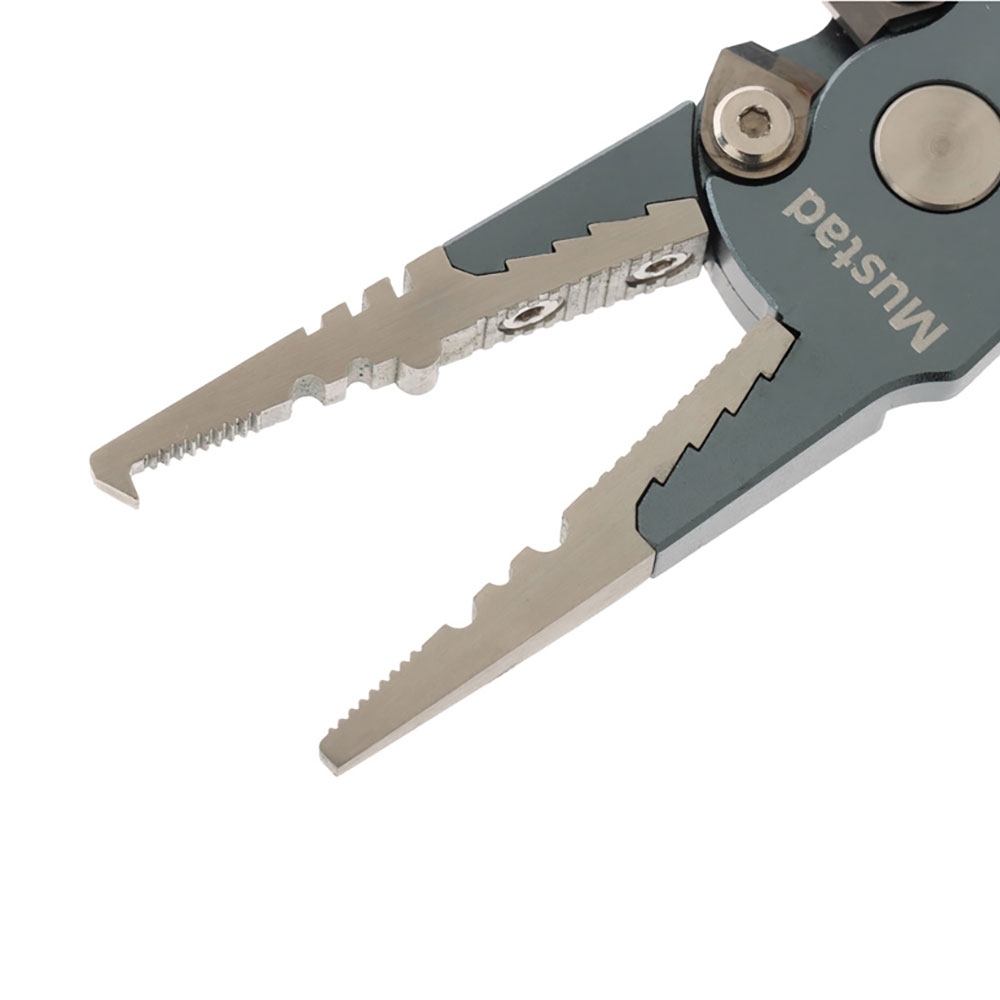 Mustad Spring-Assisted Alloy Pliers 7.5in