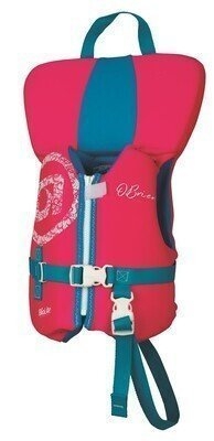 O'Brien Neoprene Infant Life Jacket Pink/Aqua Up to 14kg