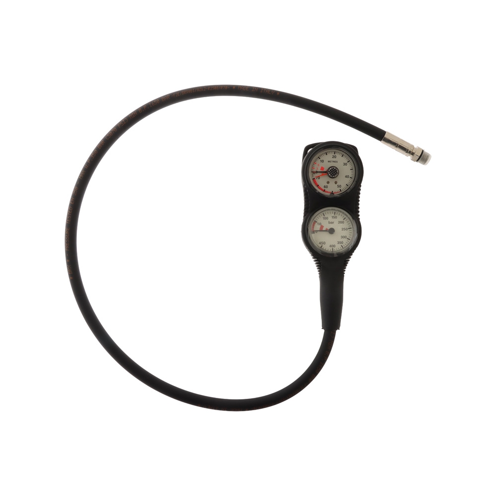 Pro-Dive Compact 2-Gauge Dive Console Pressure/Depth