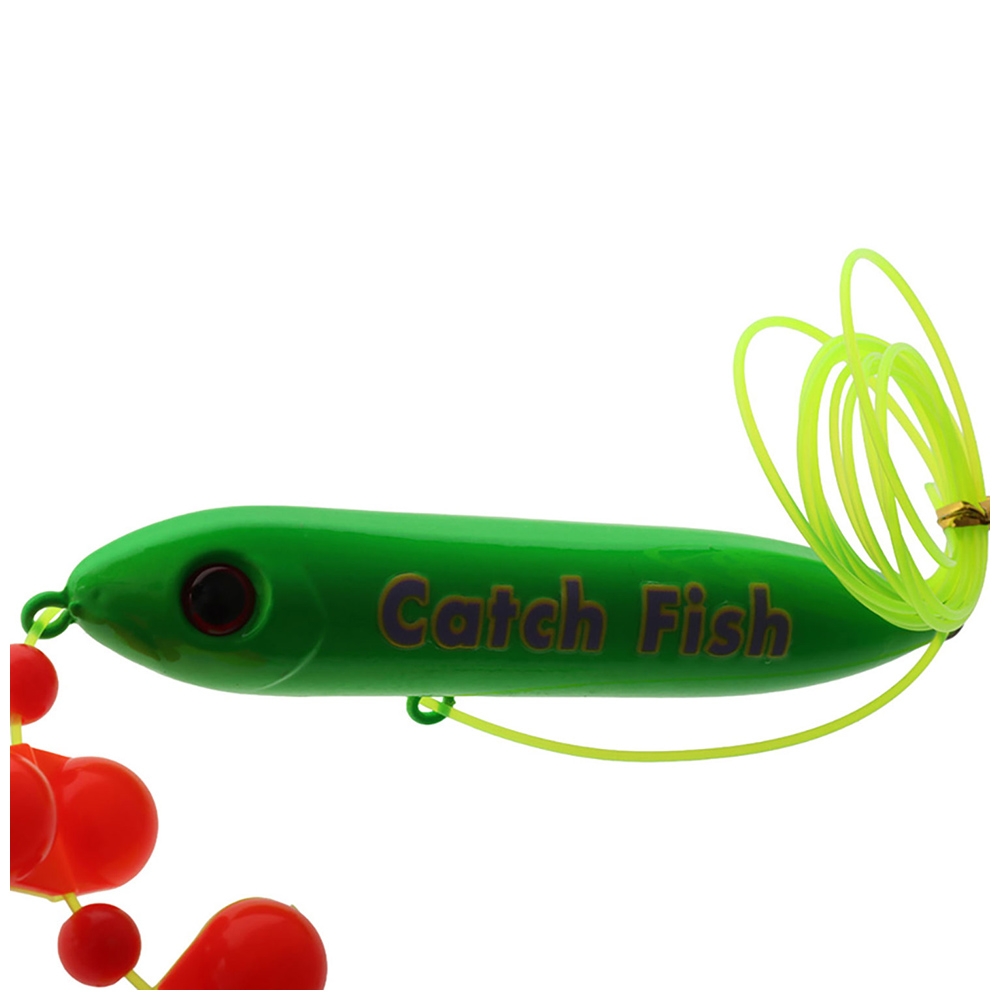 Holiday Live Bait Float Rig 100mm 100lb 8/0 Green