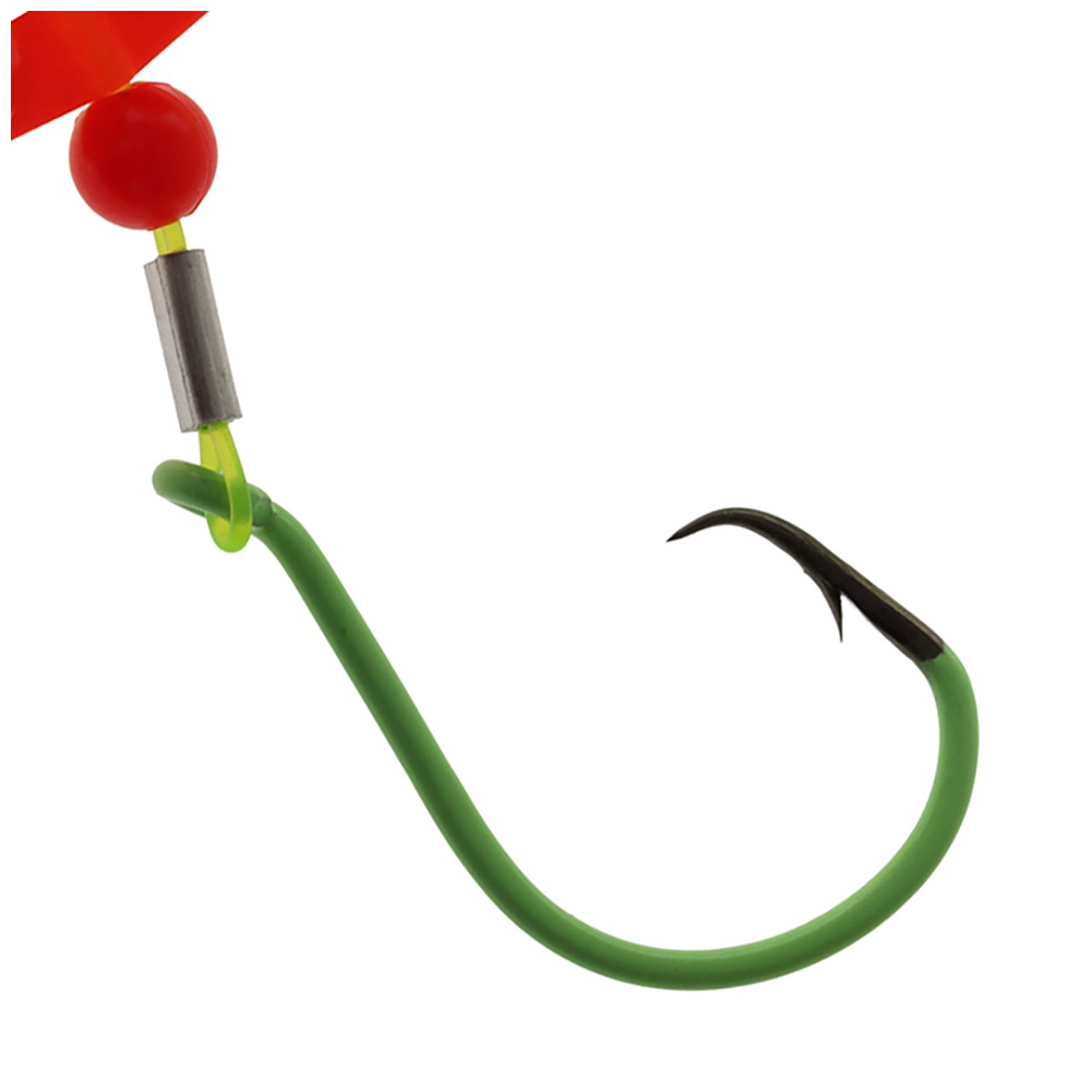 Holiday Live Bait Float Rig 100mm 100lb 8/0 Green