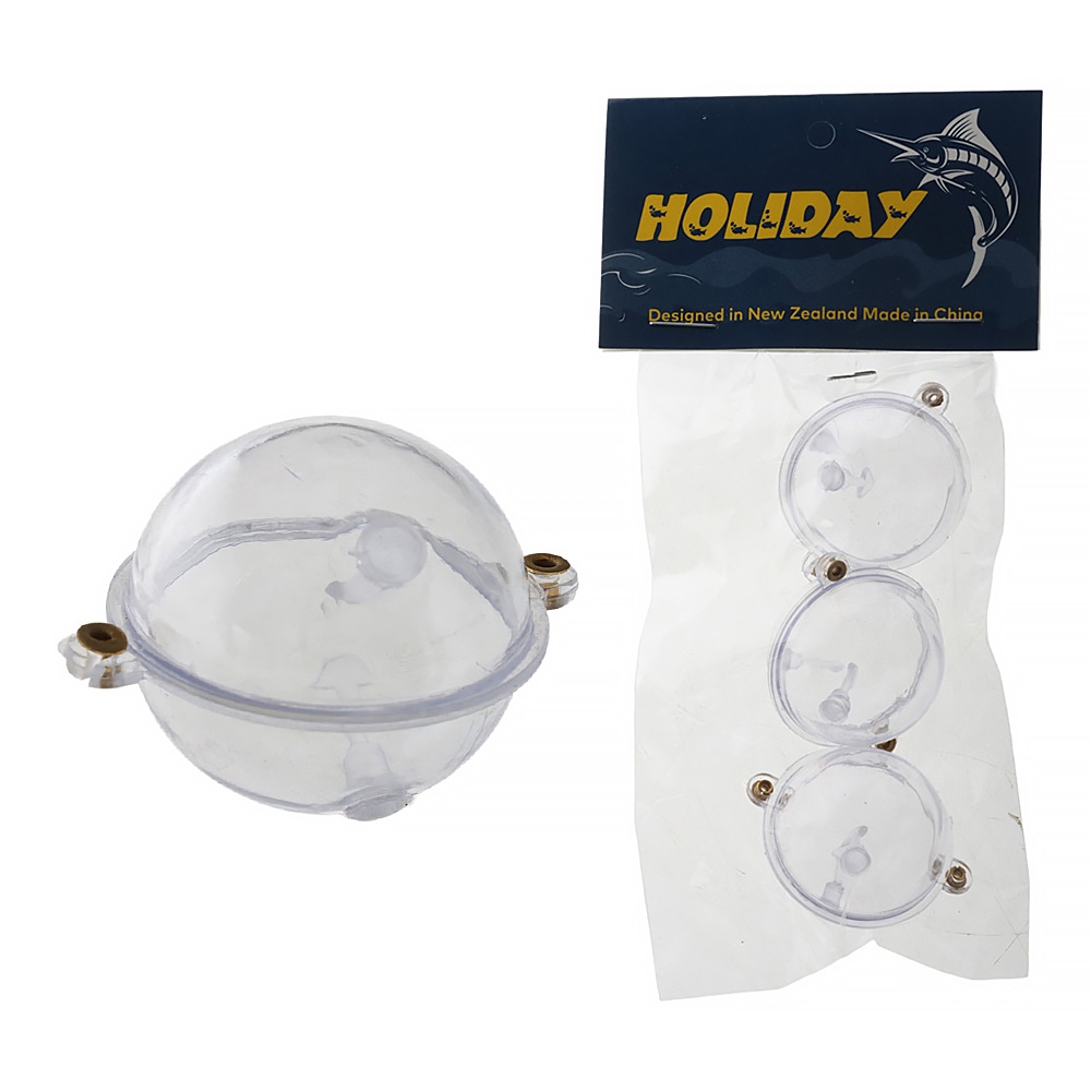 Holiday Clear Ball Float 3cm Qty 3