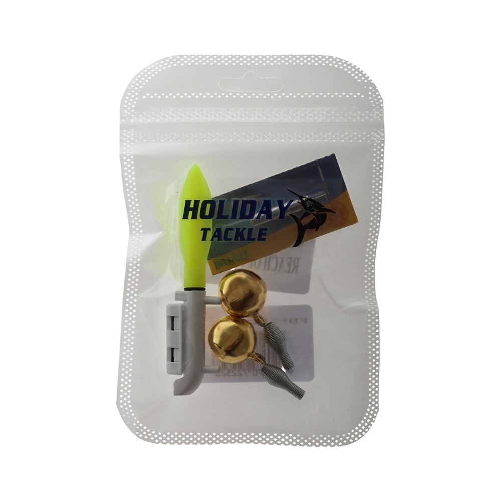 Holiday Fishing Rod Bell and Clip Light with CR425 Battery