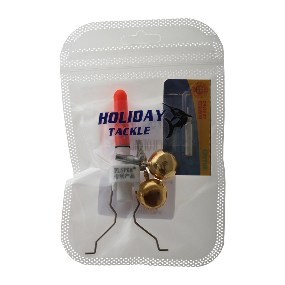 Holiday Fishing Rod Bell and Surf Light with CR425 Battery