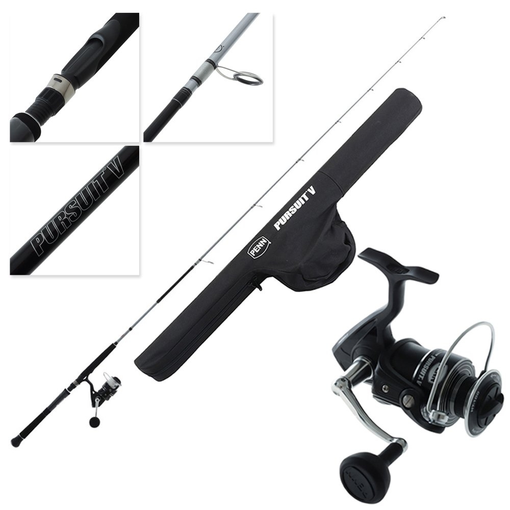 PENN Pursuit V 4000 Inshore Travel Combo with 20lb Braid 7ft 5-10kg 3pc