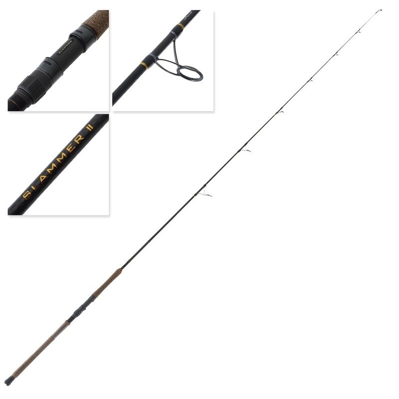 PENN Slammer IV 6500 Slammer II 802H Inshore Spin Combo 8ft PE4-6 2pc