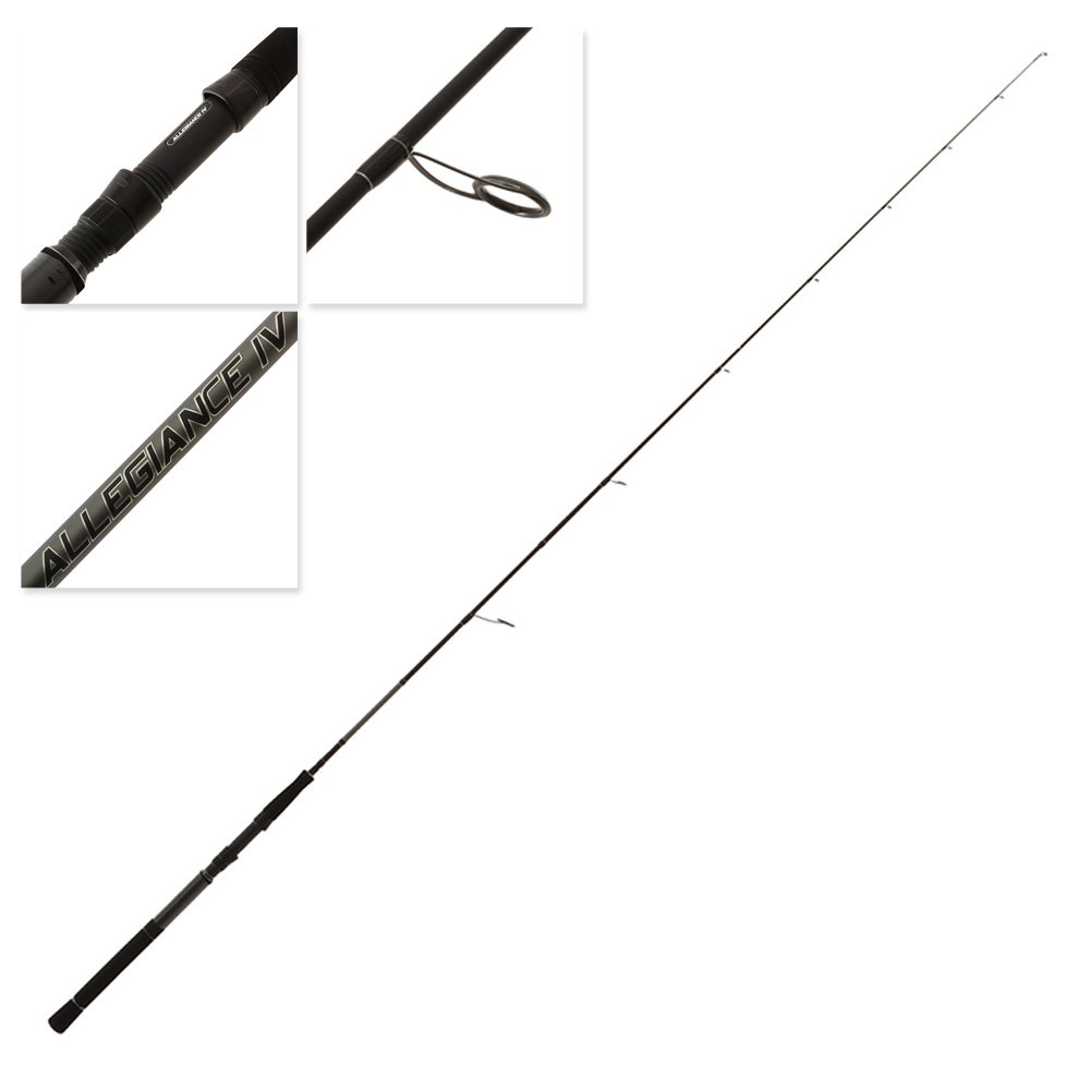 PENN Allegiance IV 722M Inshore Spinning Rod 7ft 2in 4-8kg 2pc