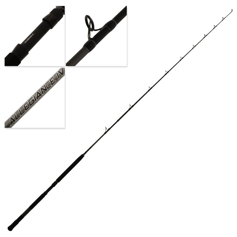 PENN Allegiance IV 702M Inshore Overhead Boat Rod 7ft 6-10kg 2pc