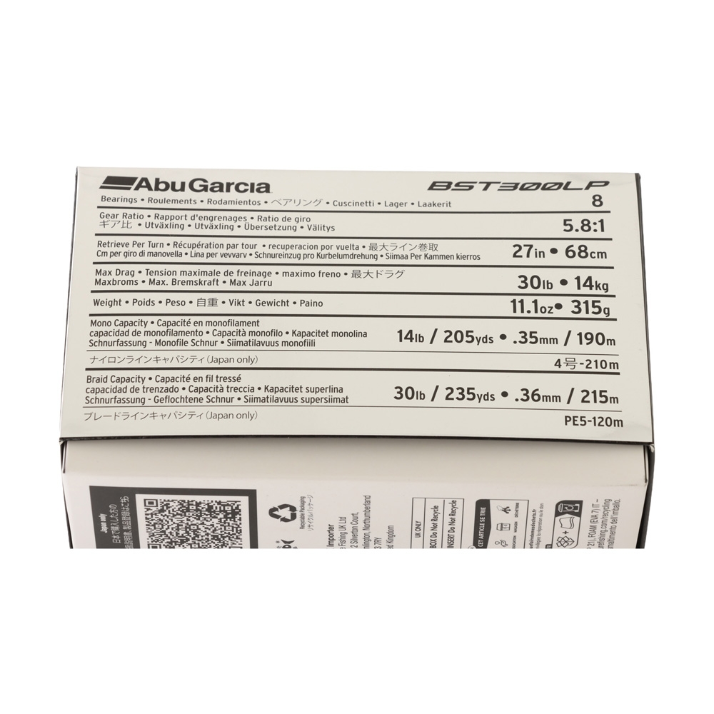 Abu Garcia Beast 300LP Baitcaster Reel