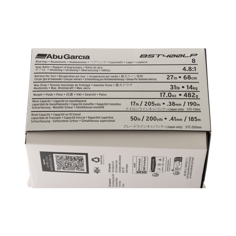 Abu Garcia Beast 400LP Baitcaster Reel