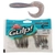 Berkley Gulp Grub Saltwater Soft Bait 2.5in / 6cm Clear Black Gold