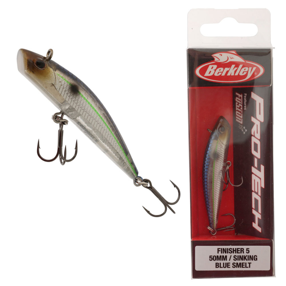 Berkley Pro-Tech Finisher Lure 50mm Blue Smelt