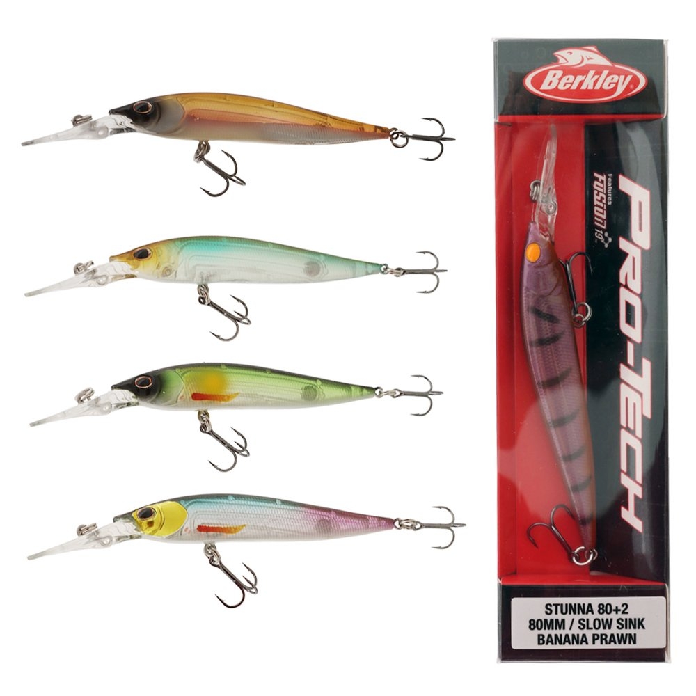 Berkley Pro-Tech Stunna Slow Sinking Jerkbait 80mm