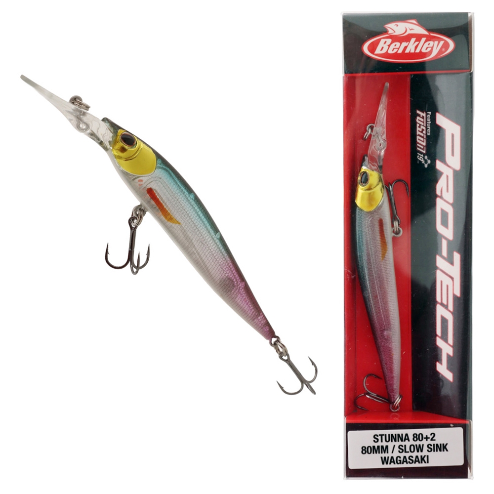 Berkley Pro-Tech Stunna Slow Sinking Jerkbait 80mm Wagasaki