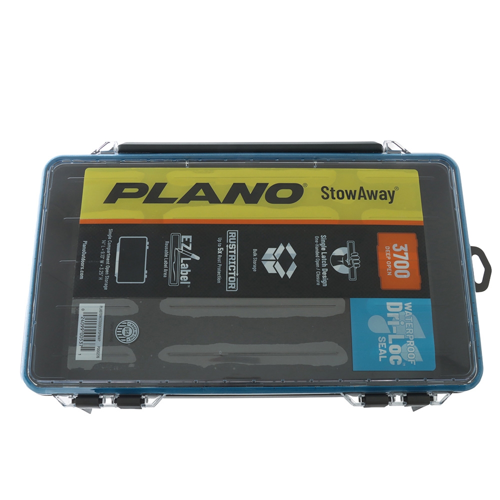 Plano StowAway 3700 Deep Open Compartment Waterproof Tackle Box