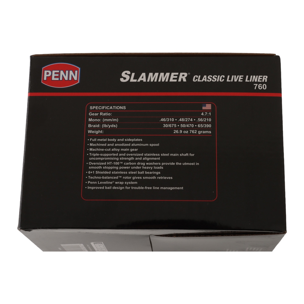 PENN Slammer Classic Live Liner 760 Spinning Reel