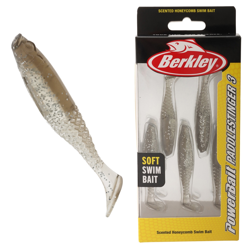 Berkley PowerBait PaddleStinger Soft Bait 7.5cm Tennesse Shad