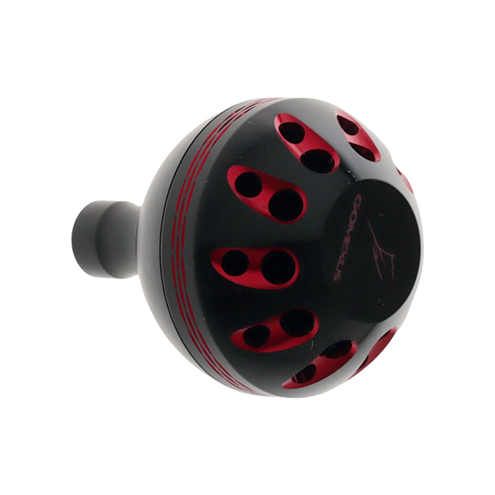 Gomexus Aluminium Reel Power Knob 35mm Black and Red