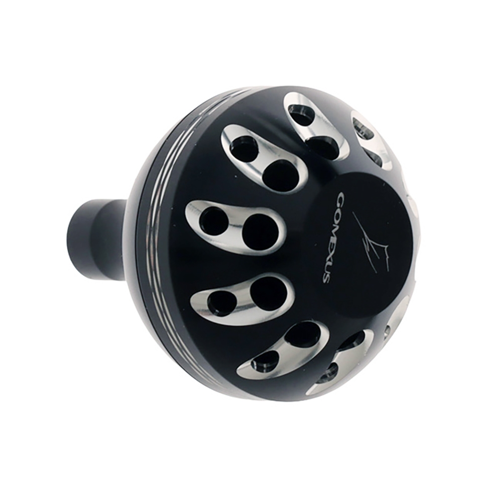 Gomexus Aluminium Reel Power Knob 35mm Black and Silver