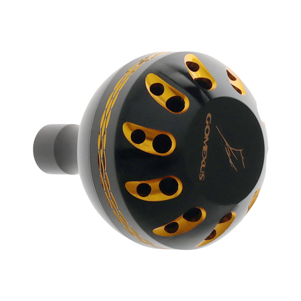 Gomexus Aluminium Reel Power Knob 41mm Black/Gold