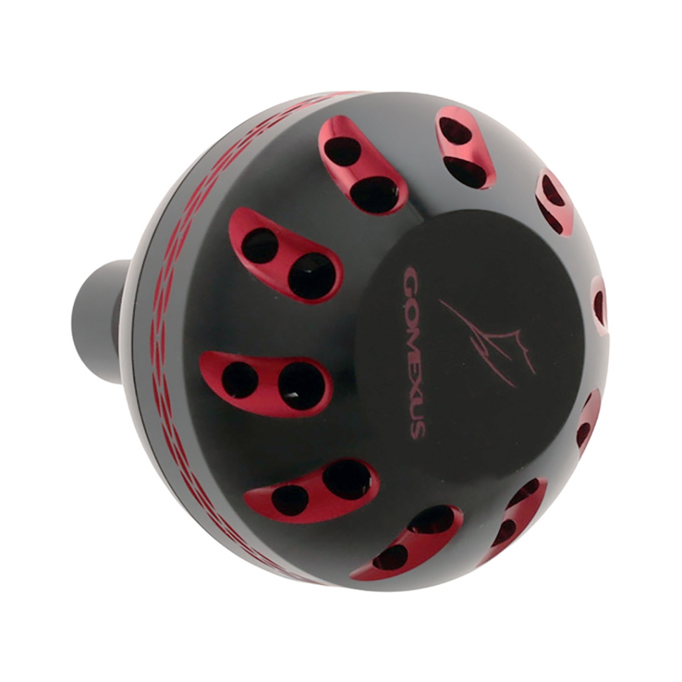 Gomexus Aluminium Reel Power Knob 41mm Black/Red