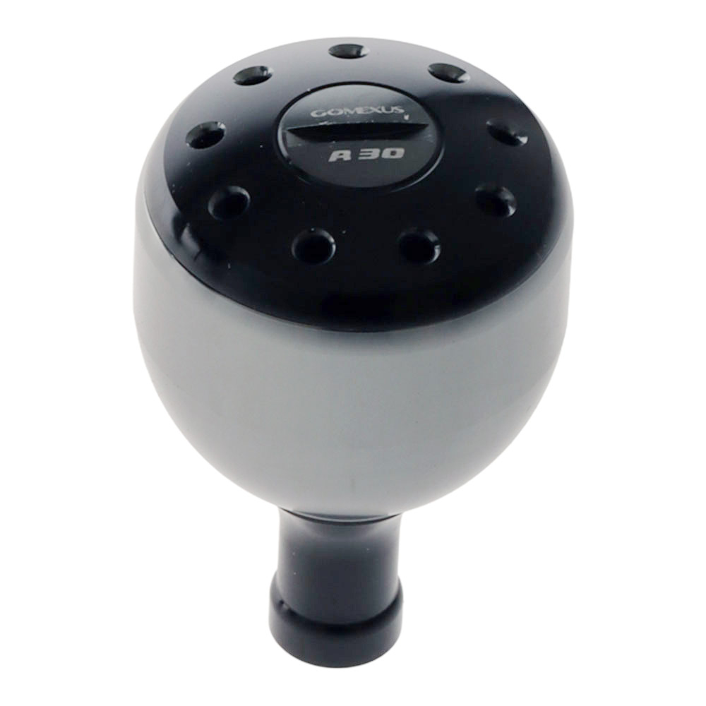 Gomexus Aluminium Reel Power Knob 30mm Smoke/Black