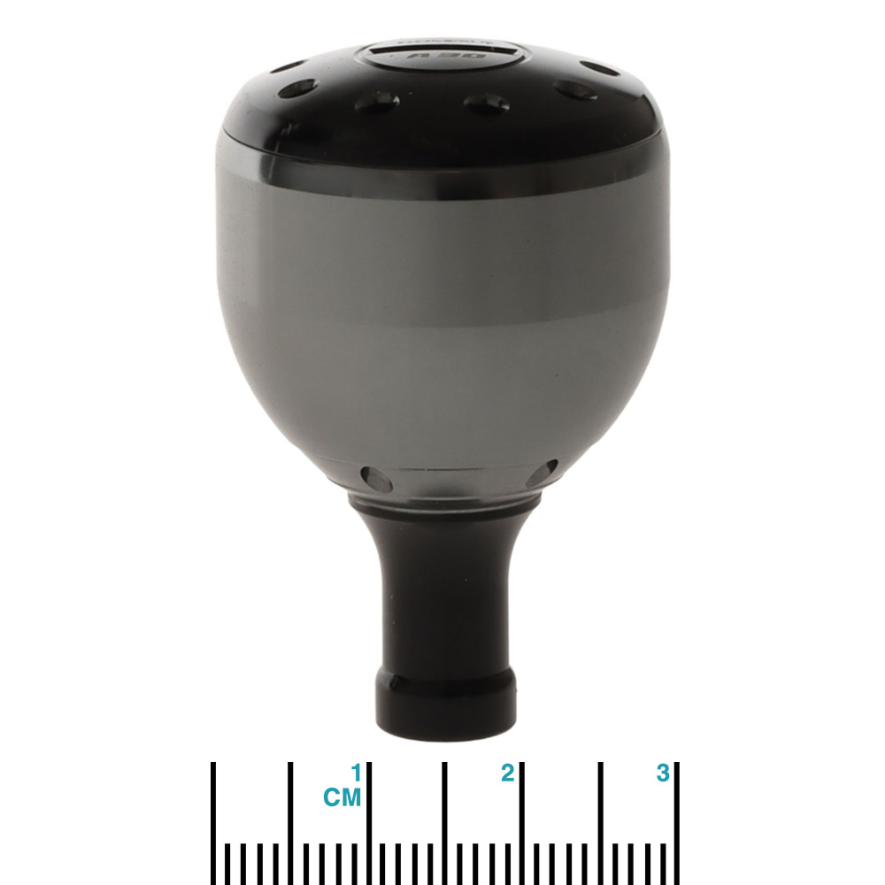 Gomexus Aluminium Reel Power Knob 30mm Smoke/Black