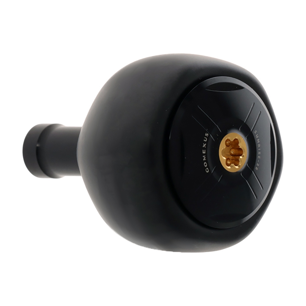 Gomexus Carbon Fibre Reel Power Knob 38mm Black/Gold
