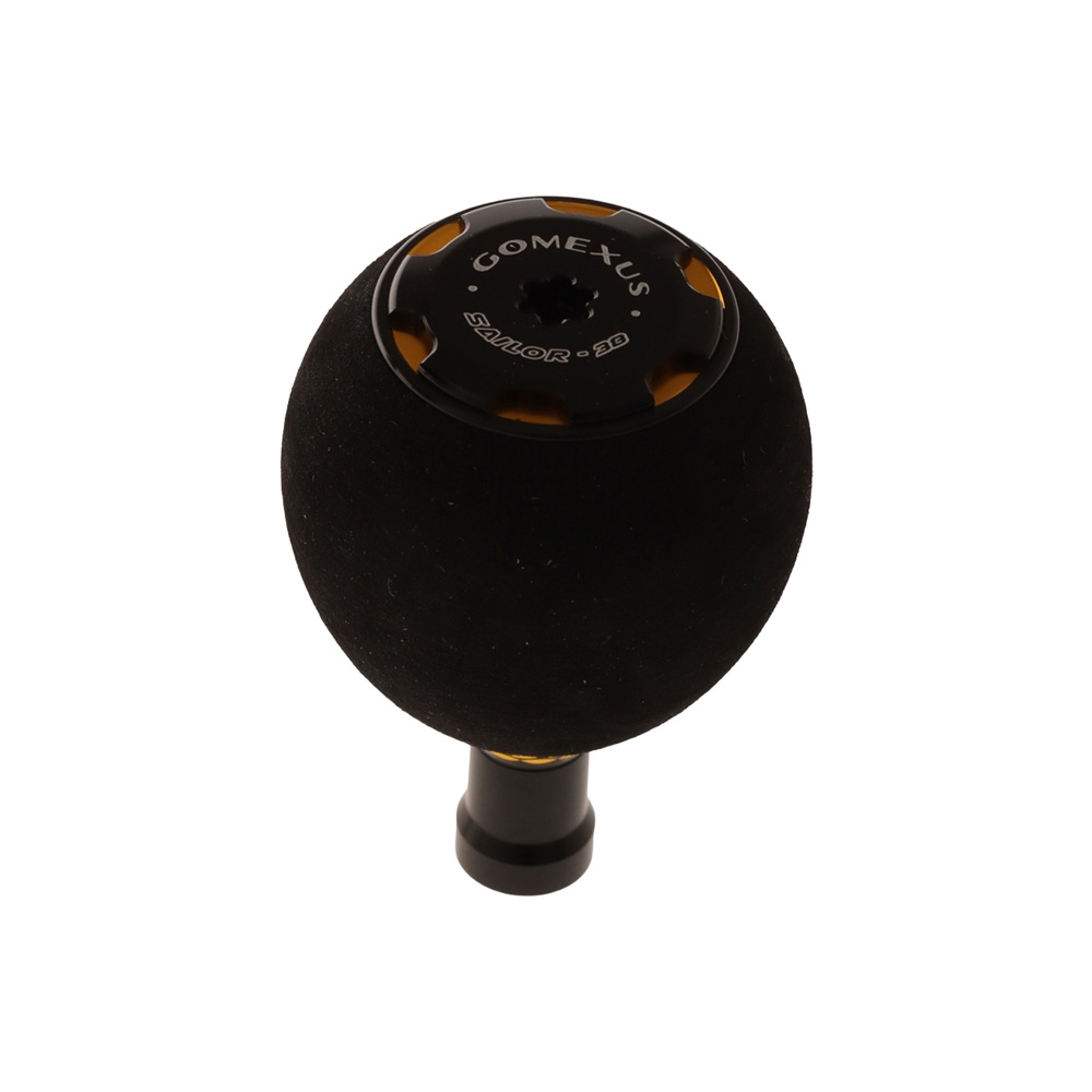 Gomexus EVA/Aluminium Reel Knob 38mm Black/Gold