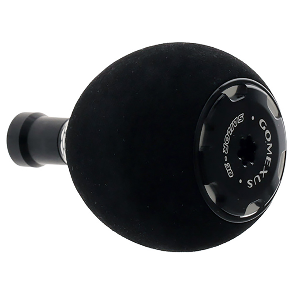 Gomexus EVA/Aluminium Reel Knob 38mm Black/Silver