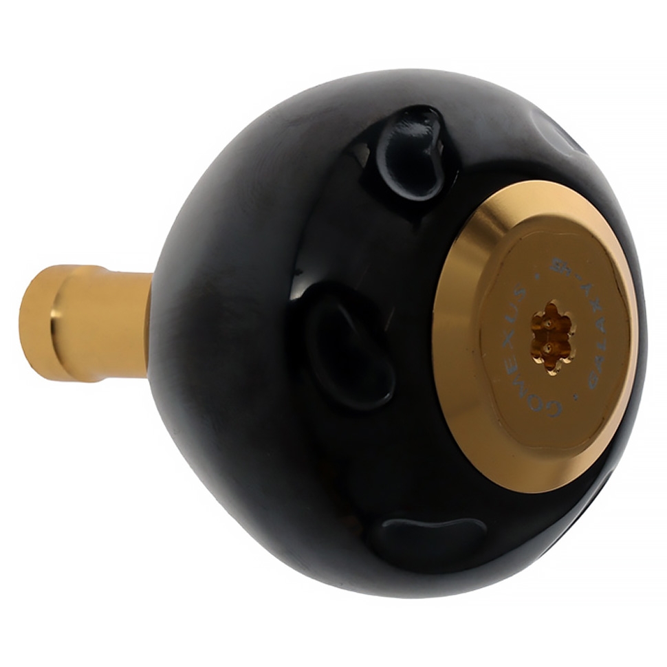Gomexus Galaxy Titanium Reel Power Knob 45mm Black/Gold