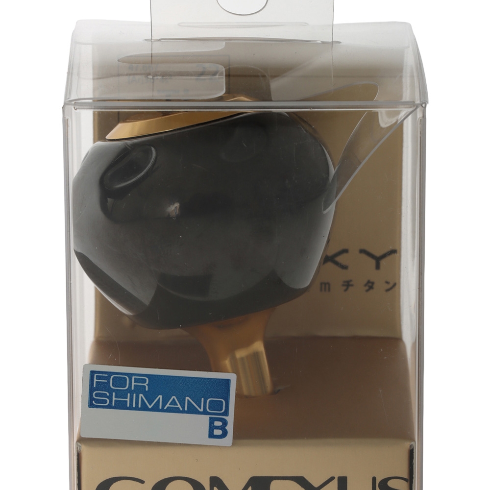 Gomexus Galaxy Titanium Reel Power Knob 45mm Black/Gold