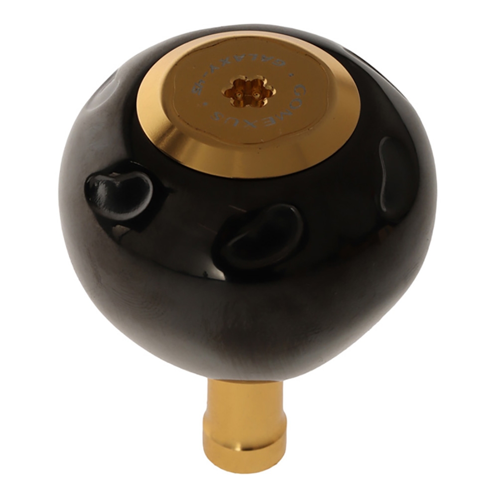 Gomexus Galaxy Titanium Reel Power Knob 45mm Black/Gold