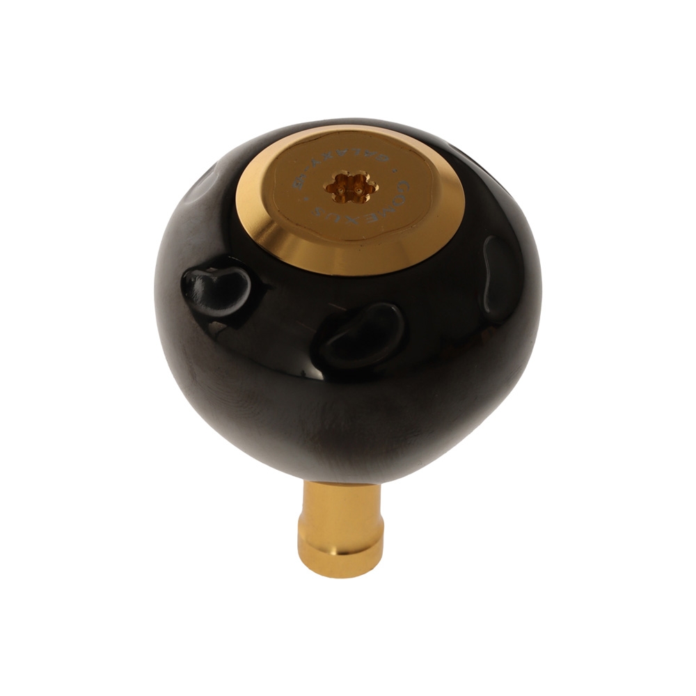 Gomexus Galaxy Titanium Reel Power Knob 45mm Black/Gold