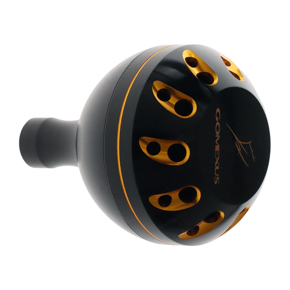Gomexus Aluminium Reel Power Knob 45mm Black/Gold