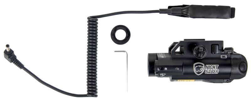 Night Saber Laser Sight/Torch Combo with Switch