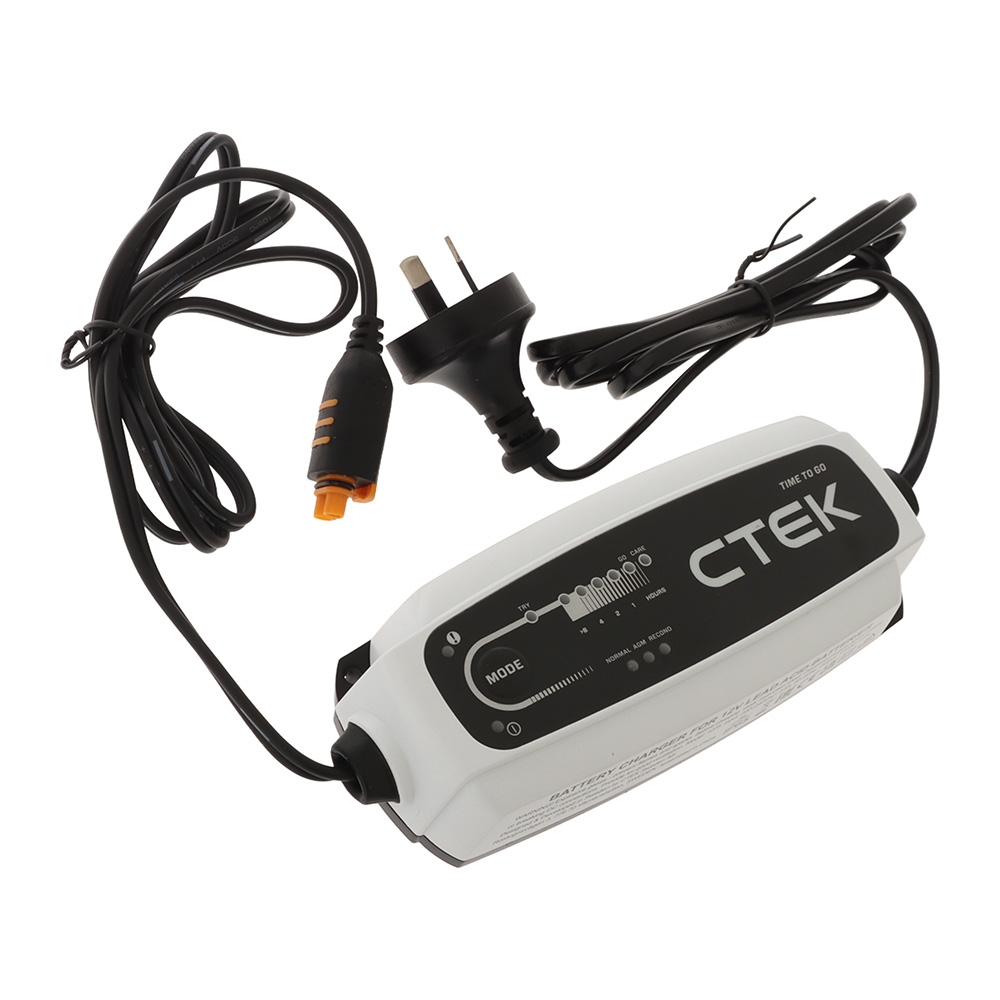 CTEK Time-To-Go 5A 8-Stage Battery Charger Kit 12v with Case