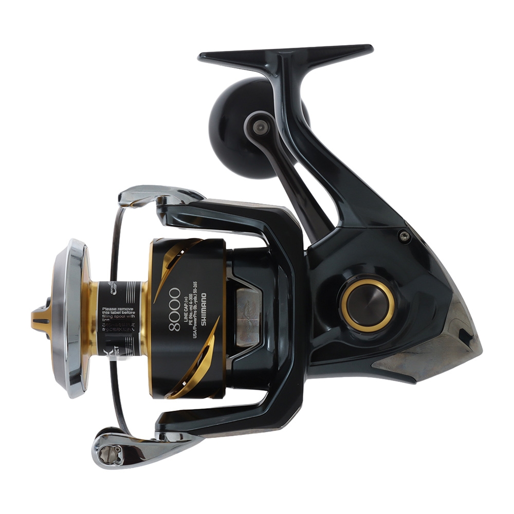 Shimano 25 Stella SW 8000 HG 24 Ocea Plugger Full Throttle MH Topwater Combo 8ft 3in PE6 2pc