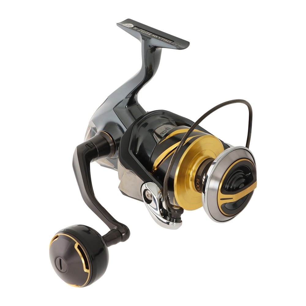 Shimano Stella SW 8000 PG Ocea Jigger Natural Jerk S64-3 Spin Combo 6ft 4in PE3 1pc with Braid