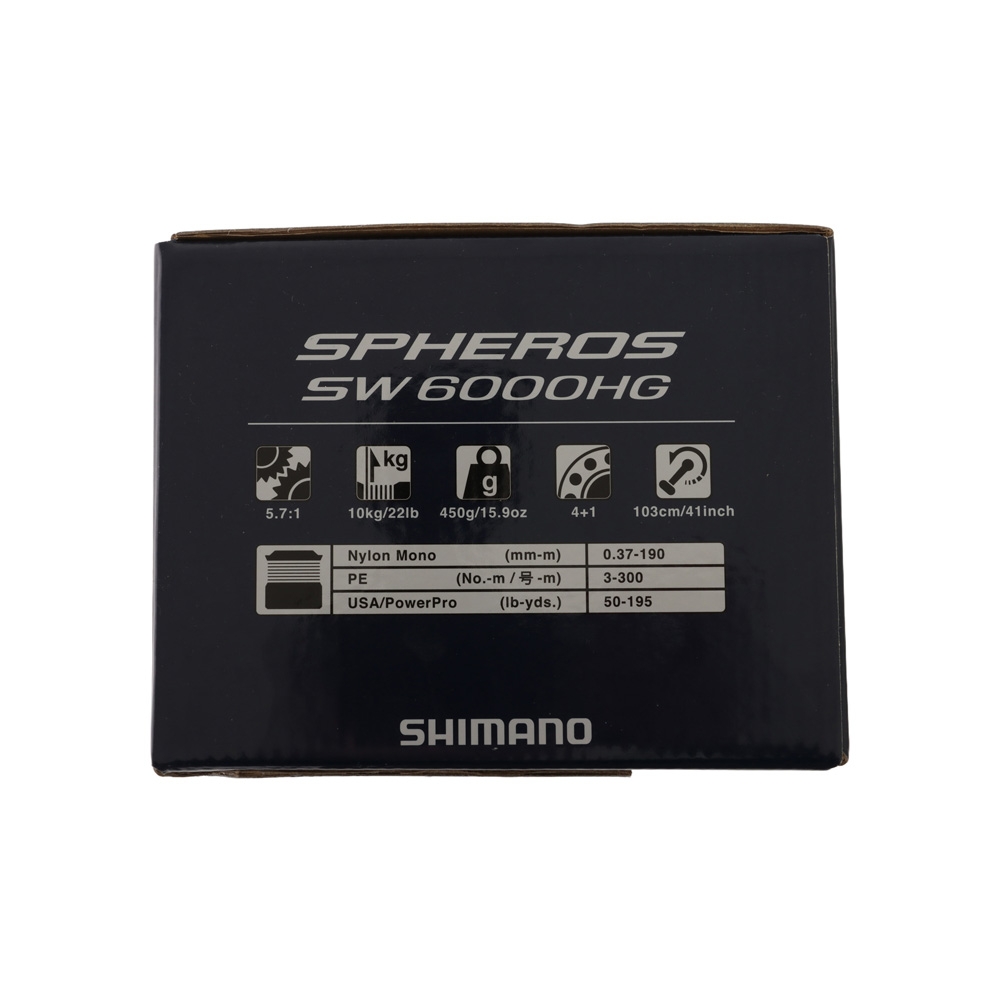 Shimano Spheros SW 6000 HG A Spinning Reel