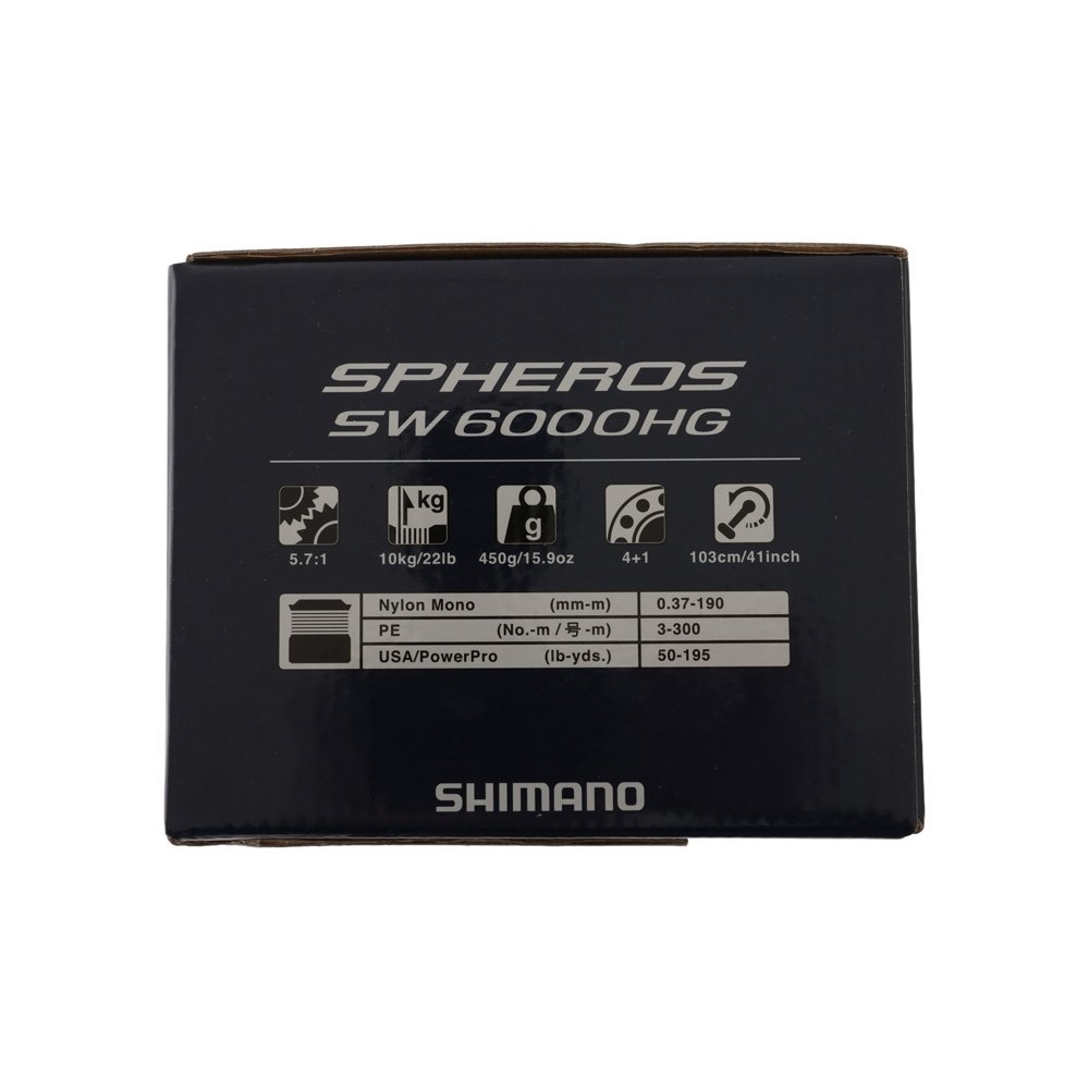 Shimano Spheros SW 6000HG Demon Blood Boat / Slow Jigging Combo 6ft 50lb 1pc